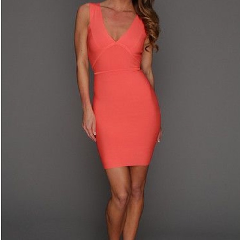 BCBG Coral Bandage Dress